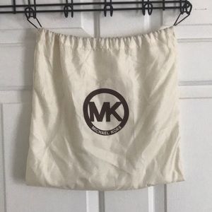 Michael Kors draw string dust bag